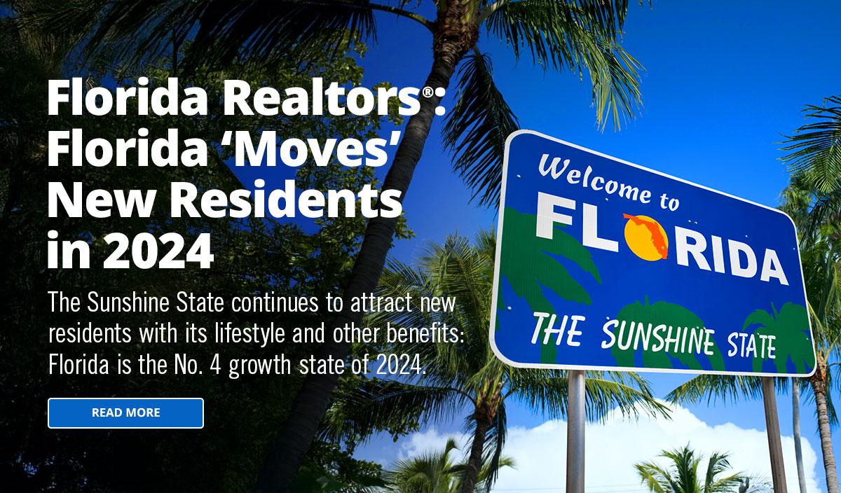 Florida ‘Moves’ New Residents in 2024