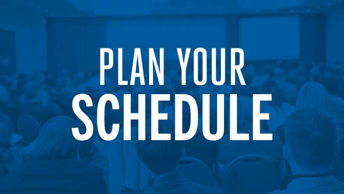 Plan Your Schedule